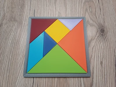 Square - tangram puzzle for kids