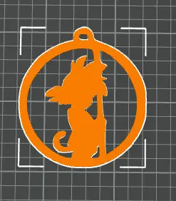 dragonball  keychain goku