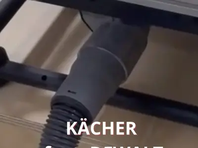 KÄRCHER feat. Dewalt - vacuum adapter