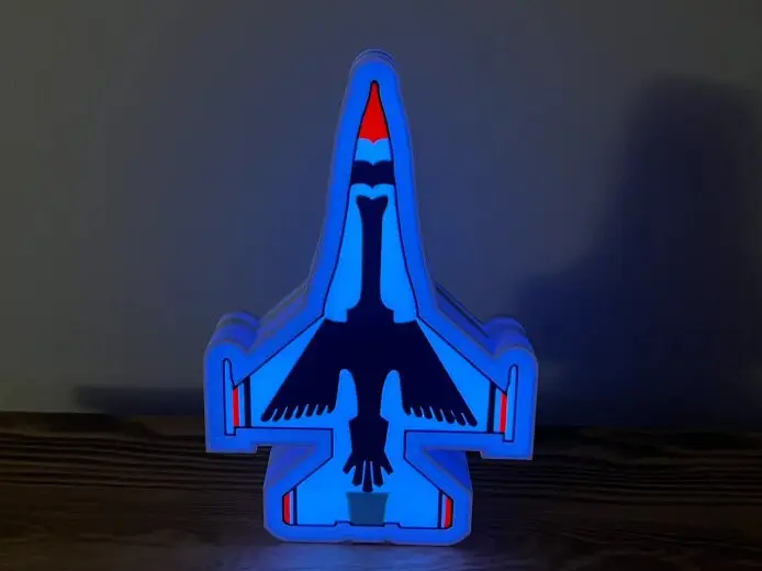 Air Force Thunderbirds Light Box