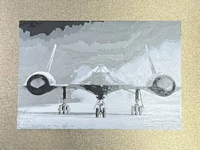 HueForge SR-71 Blackbird