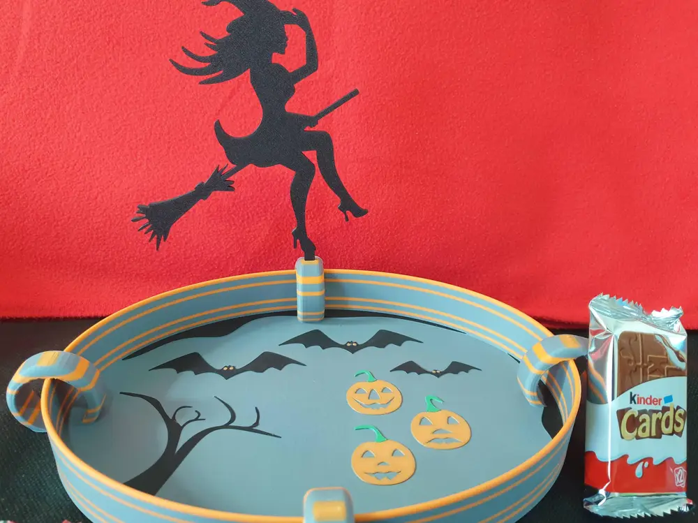 Sexy Witch Halloween Tray