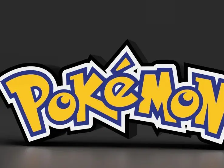 Pokemon Logo LED LightBox