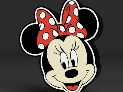 Minnie Mouse LED LightBox