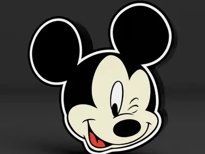 Mickey Mouse LED LightBox