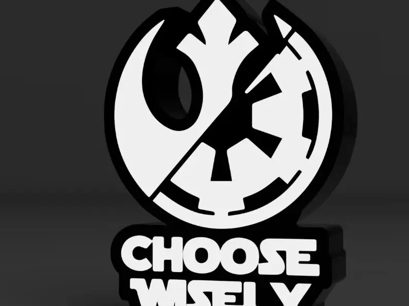 Star Wars "Choose Wisely" LED LightBox (StarWars)