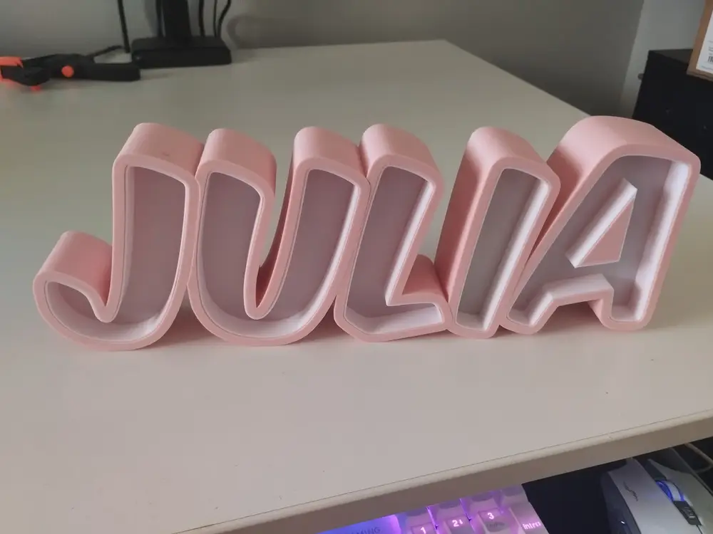 Letrero Led Nombre Julia