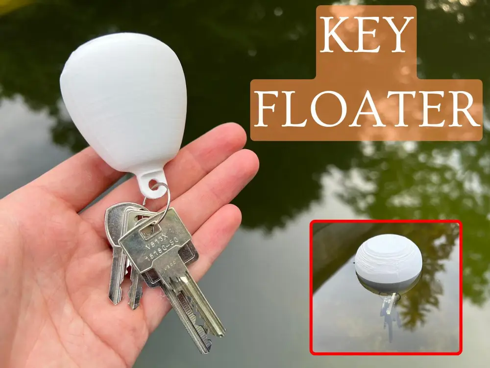 Floating Buoy Keychain Floater