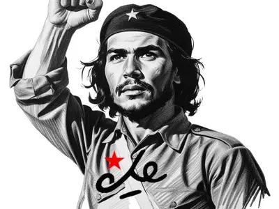 HueForge Ché Guevara