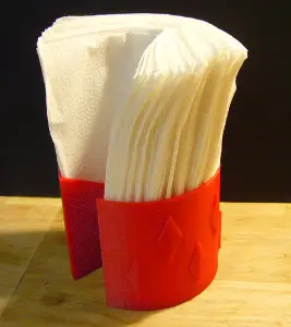 napkin holder paper
