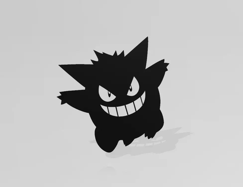 Wallmount Led Gengar