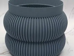 Twisted Duo BubbleGear VASE