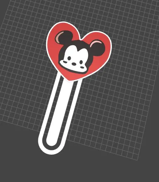 Marcapáginas Disney Cute