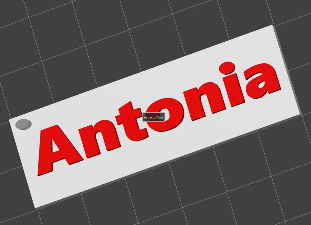 Llavero Antonia