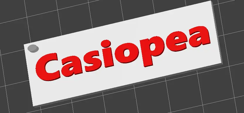 Llavero Casiopea