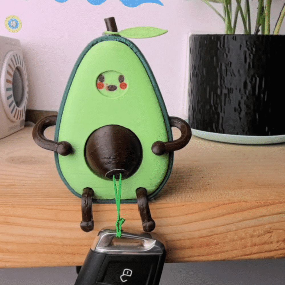 Avocado Key hanger