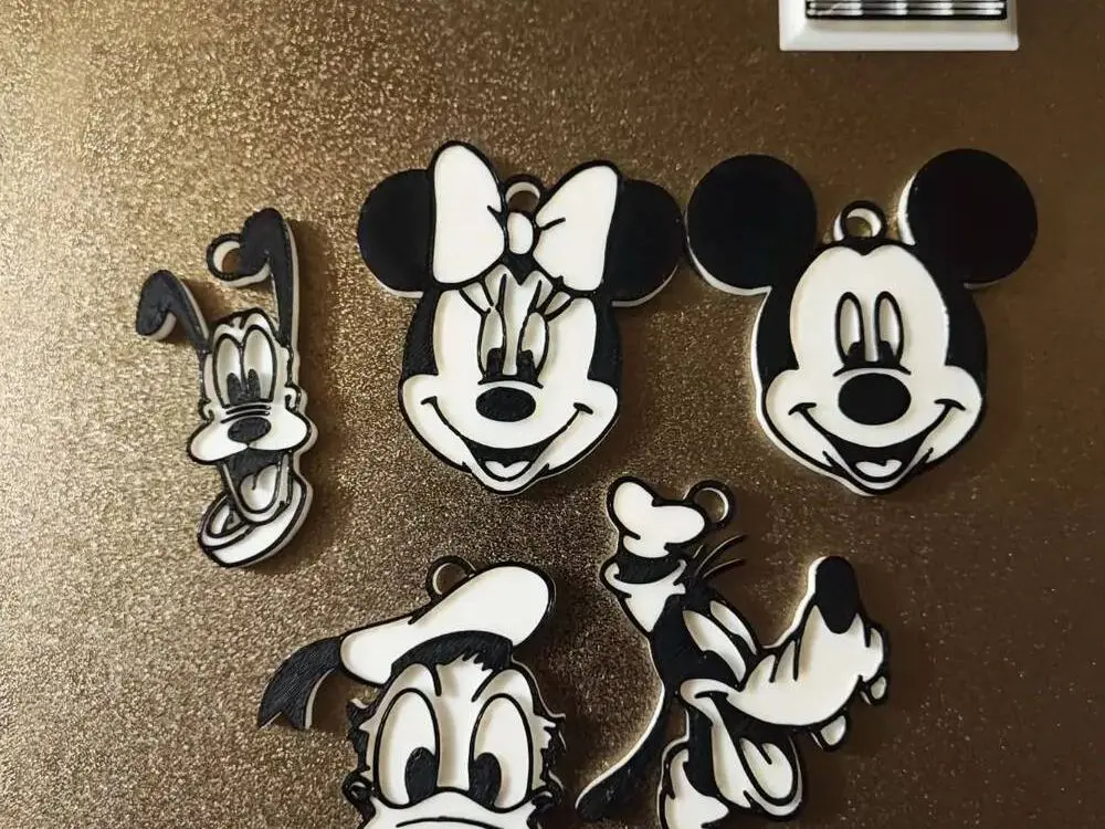 Mickey faces keychain Disney