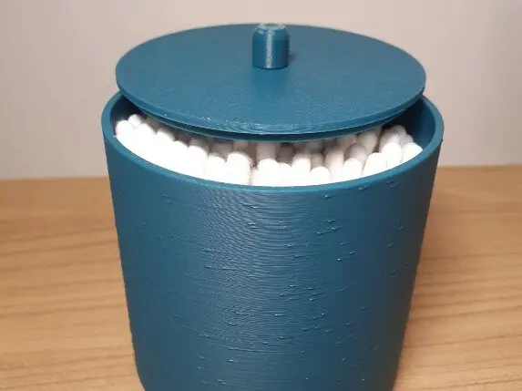 Cotton swab can / case
