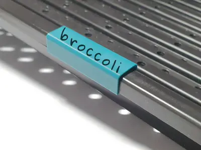 Microgreens tray sign marker
