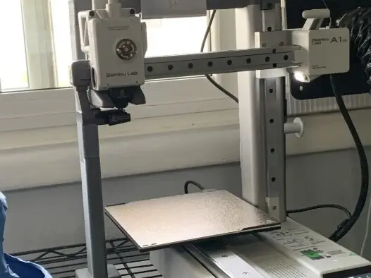 A1 Mini AMS Lite Top Mount With Z-Axis Stiffener Bracket