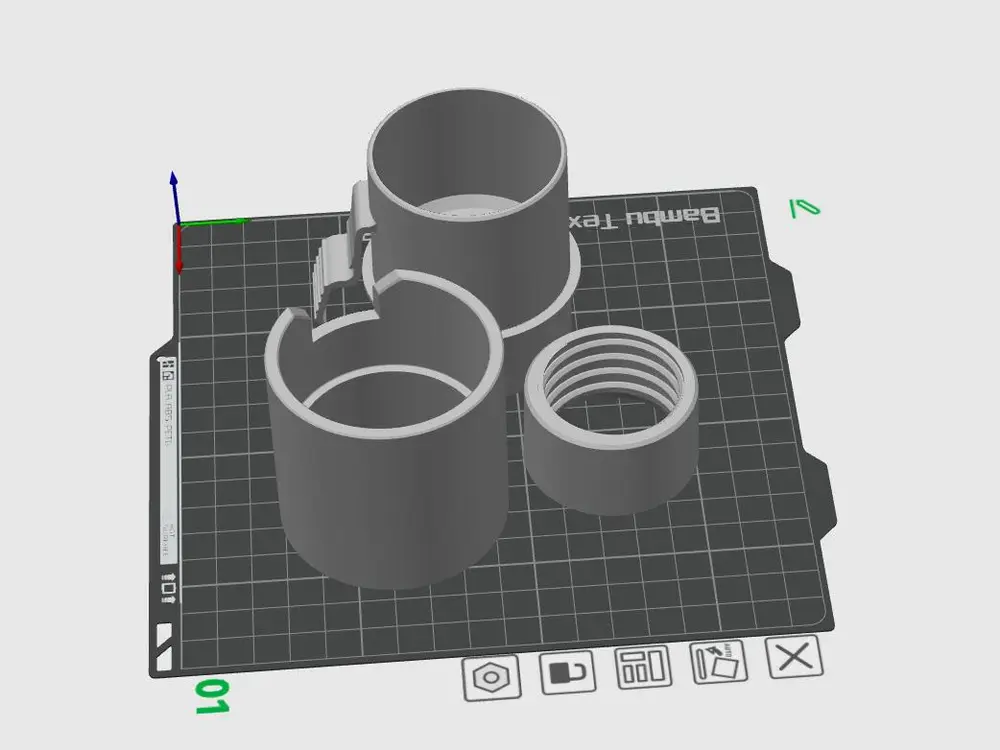 Parkside vacuum adapter + cyclone adapter