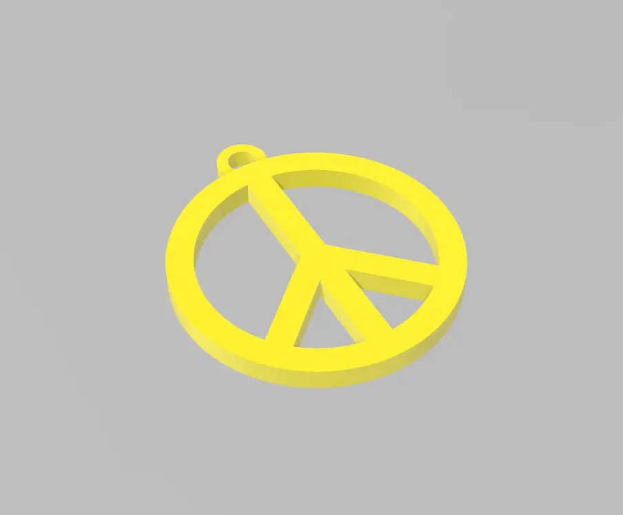 Peace pendant