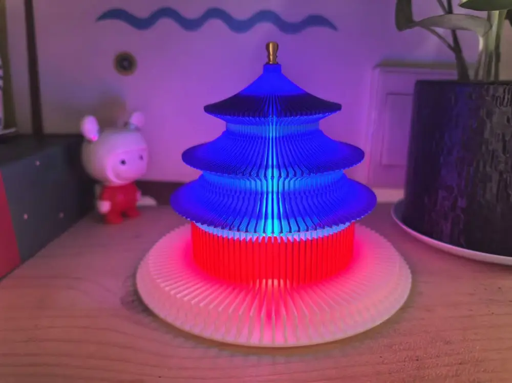Temple of Heaven Lamp - Hall of Prayer for Good Harvests