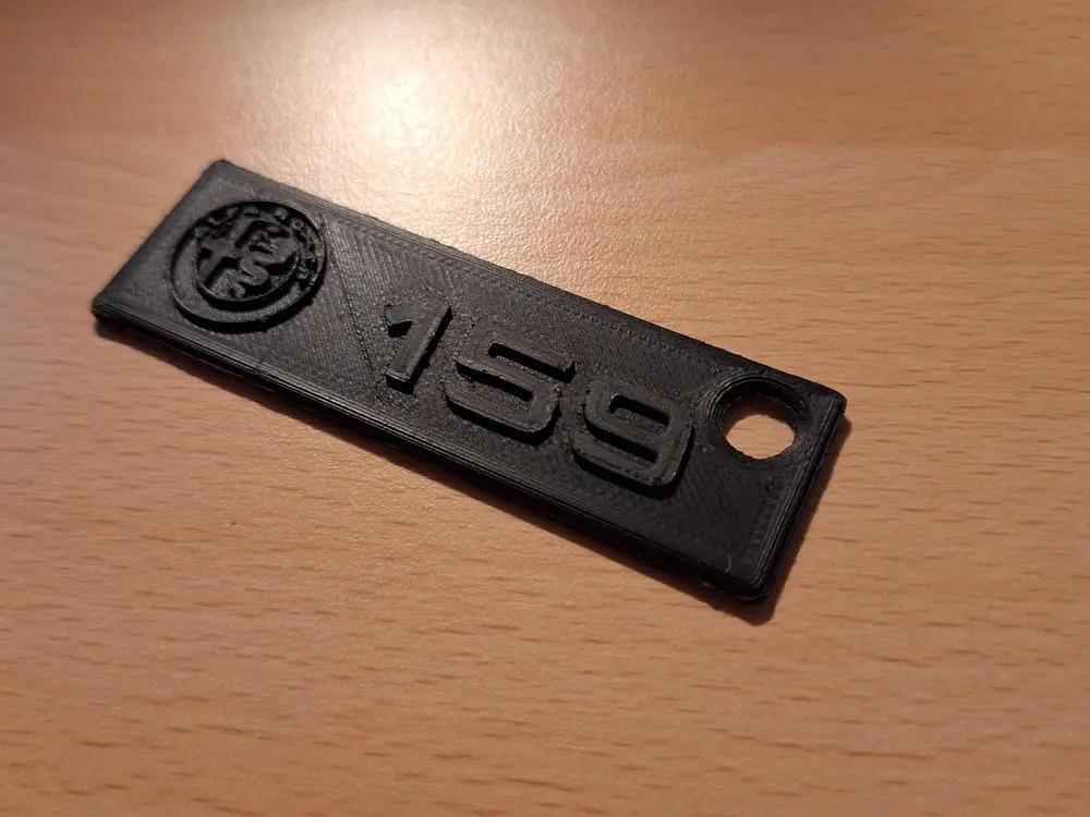 Alfa Romeo 159 keychain