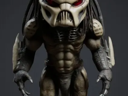 Predator Full Body, Cute