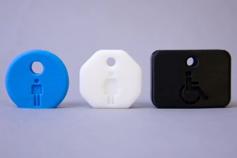 Restroom Key Covers