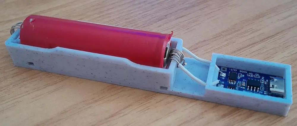 18650 & TP4056 Charging Frame
