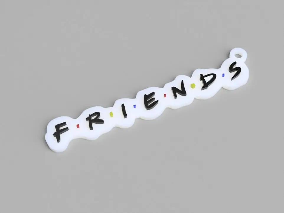 Friends keychain