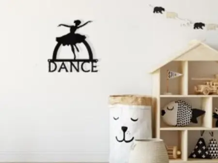 2D wall art decor dance