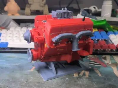 V8 Small  Block Engine