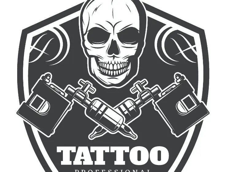 3d logo for tattoo wall