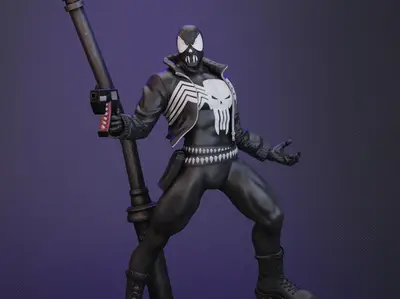 Venom Punisher Full Model