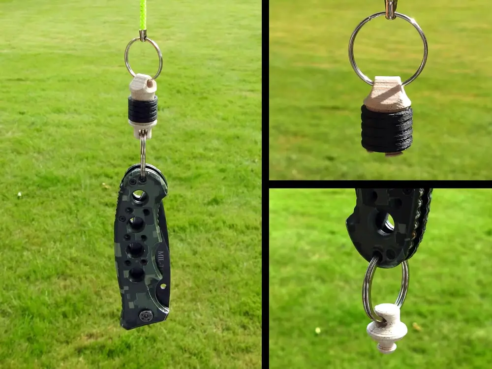 Quick release connector pendant