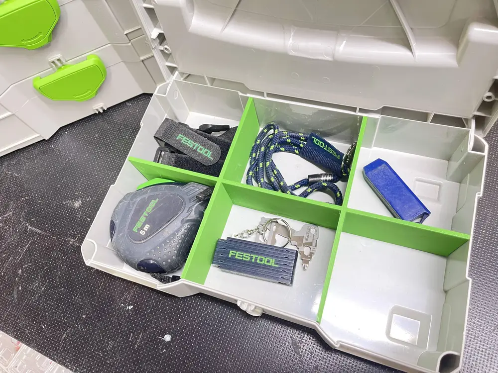 divisory for festool SYS2 systainer S