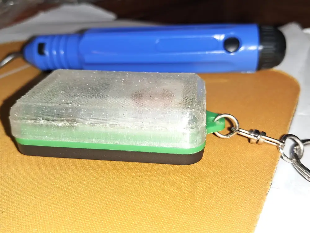 LED keyring back cover replacement