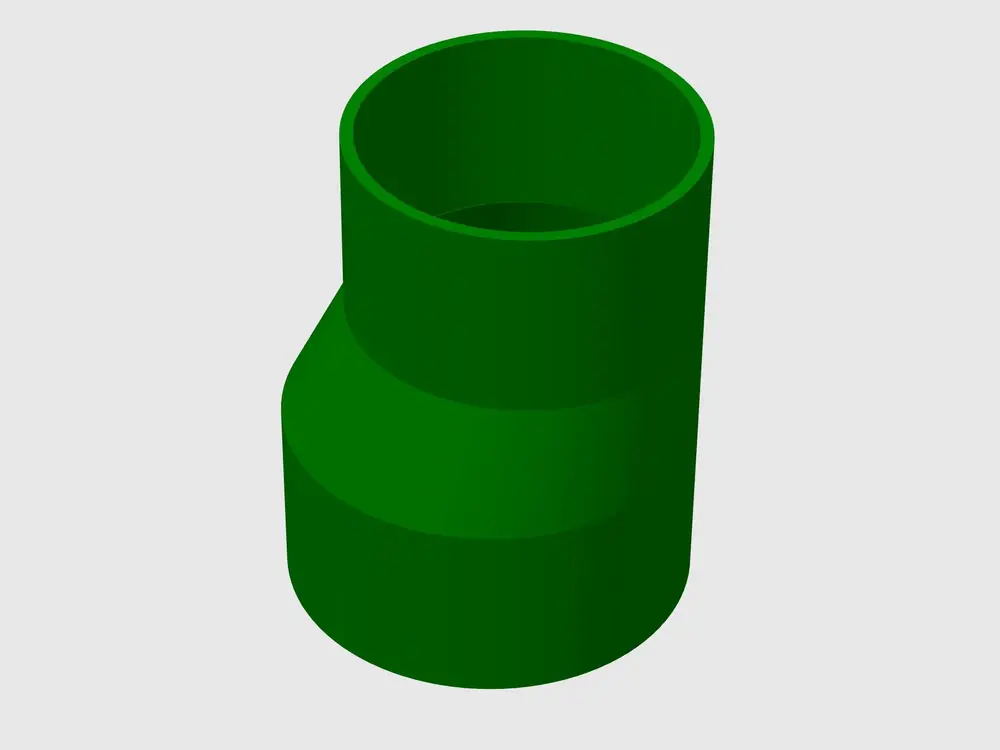 Reduction Pipe ( decentered)  100-150mm