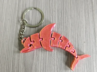 Dolphin Keychain海豚钥匙扣