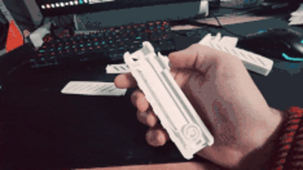 全3D打印弹簧刀