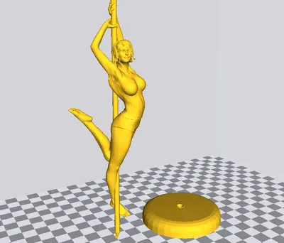 钢管舞女