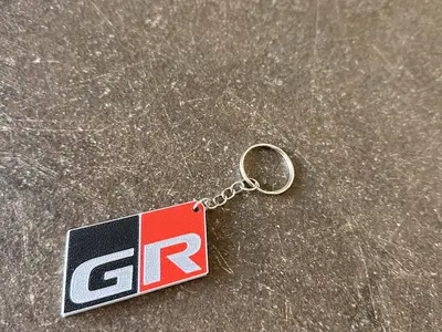 TOYOTA GR GAZOO RACING KEYCHAIN
