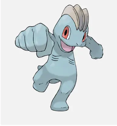 pokemon Machop keychain