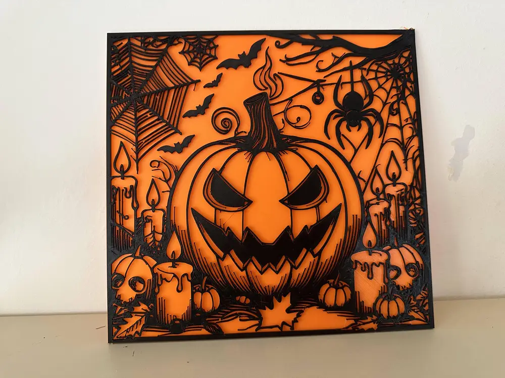halloween painting
