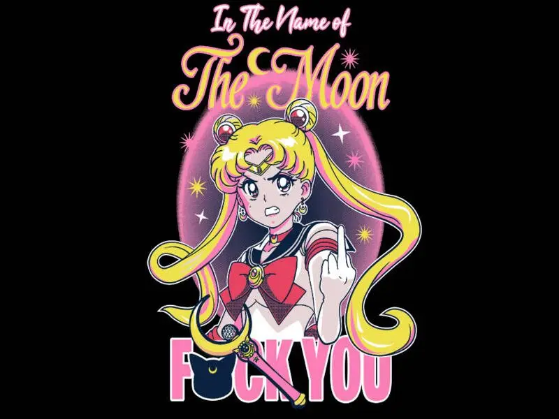 Angry Sailor Moon - Hueforge