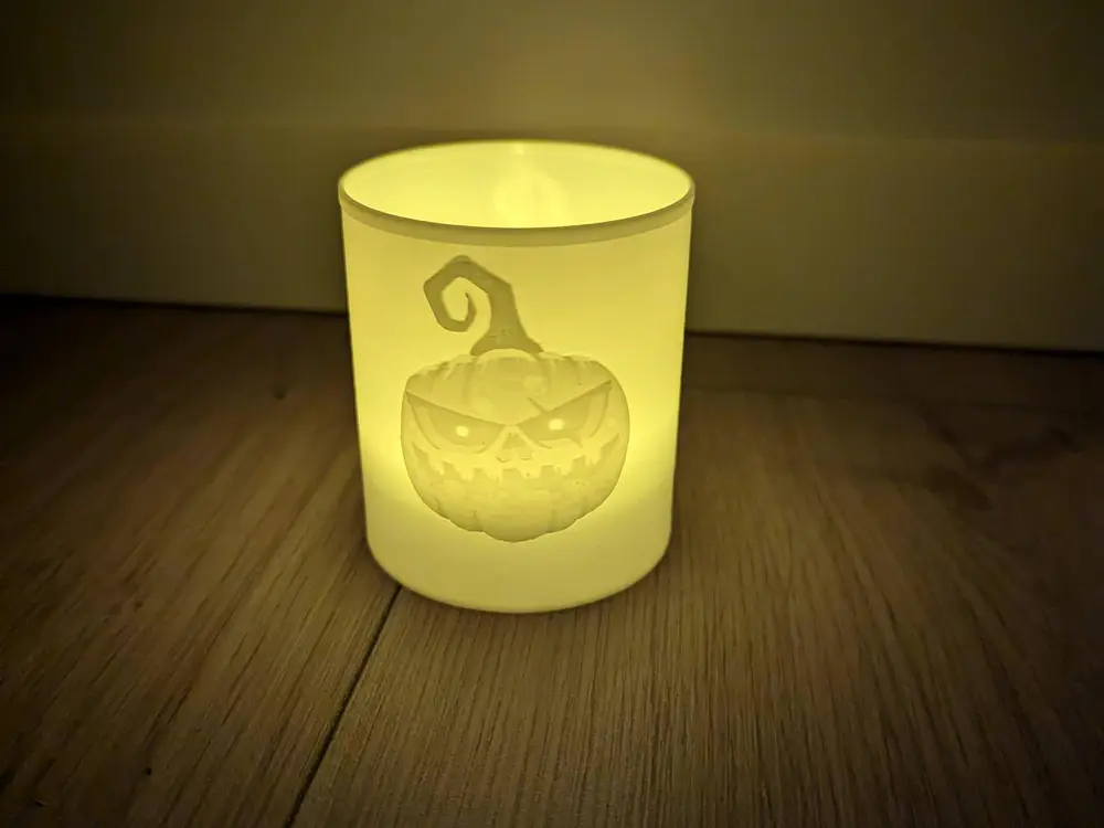 Tealight Halloween