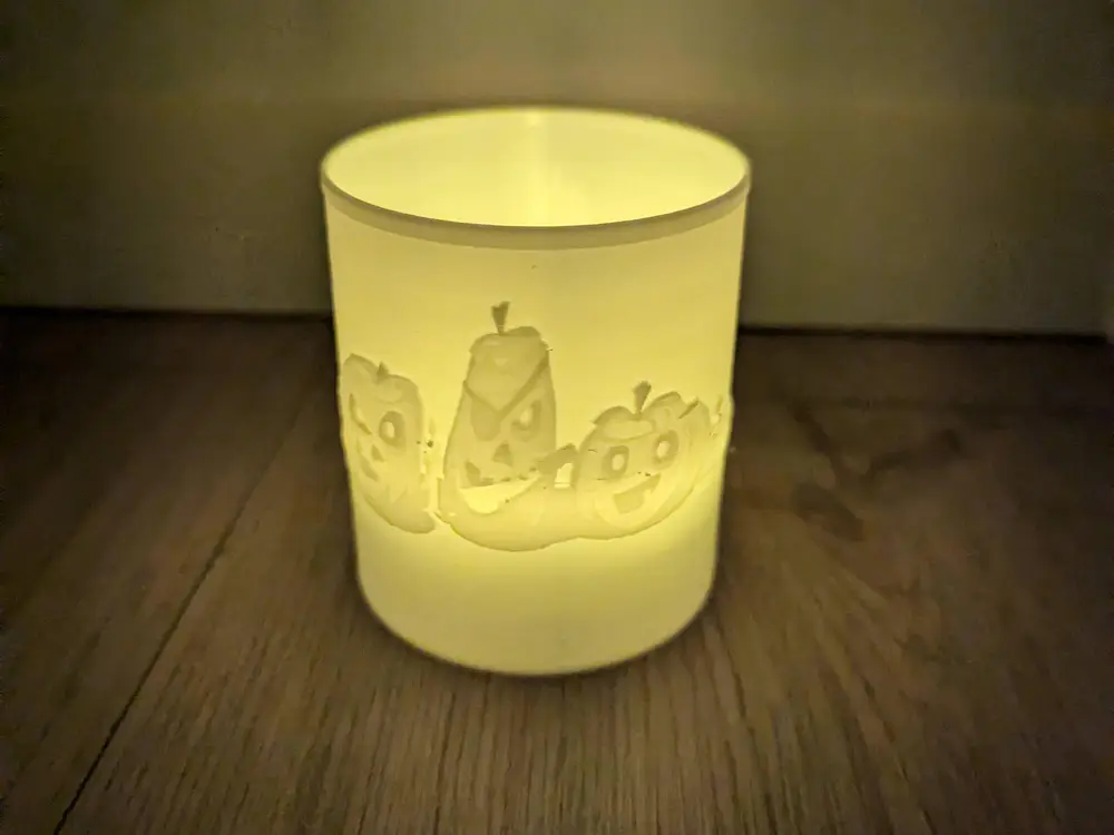 Tealight Halloween