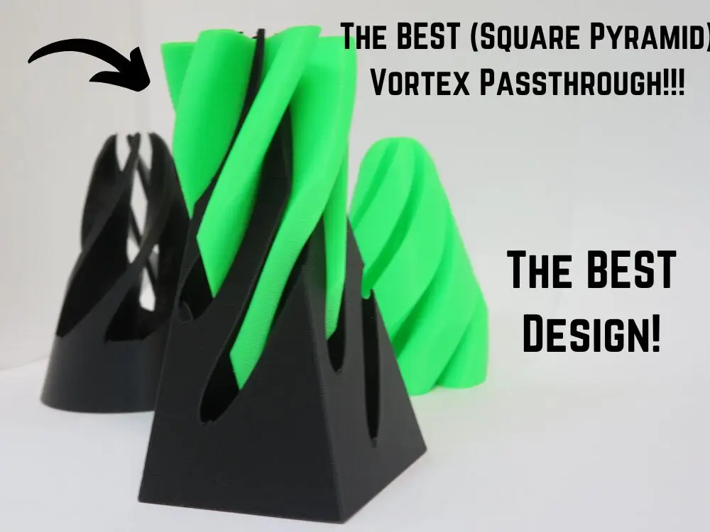 The BEST (Square Pyramid) Impossible Vortex Passthrough